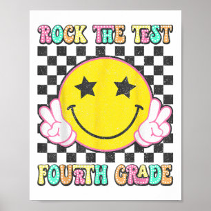 Affiche Rock The Test Day 4e année Enseignant 4e année T