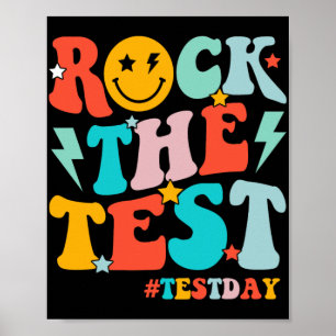 Affiche Rock The Test Day Motivation Students Ki