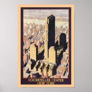 Affiche Rockefeller New York central