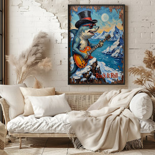 Affiche Rocker Shark, Icy Stage Présence