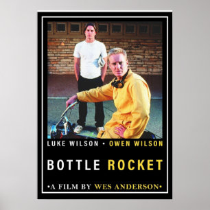 Affiche Rocket bouteille