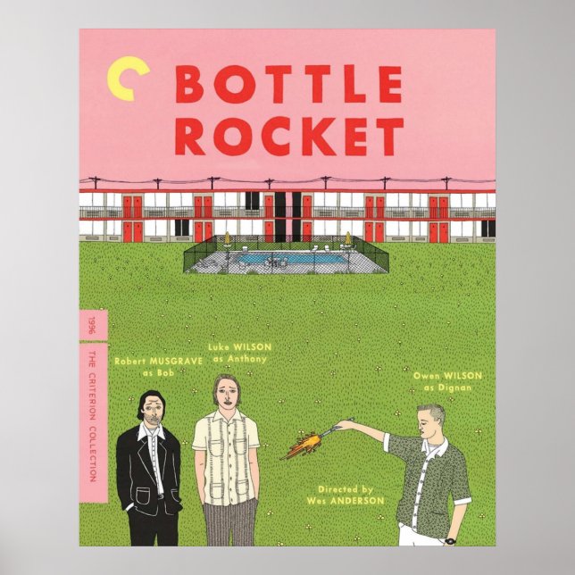 Affiche Rocket bouteille (Devant)