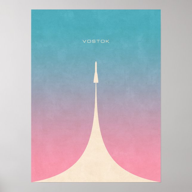 Affiche Rocket Vostok - Plain (Devant)