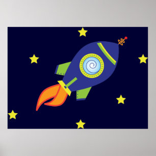Affiche Rocketship