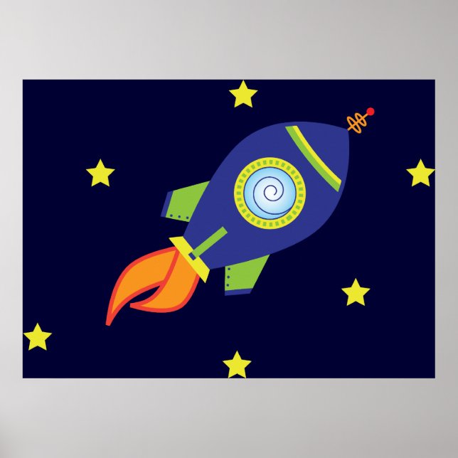 Affiche Rocketship (Devant)