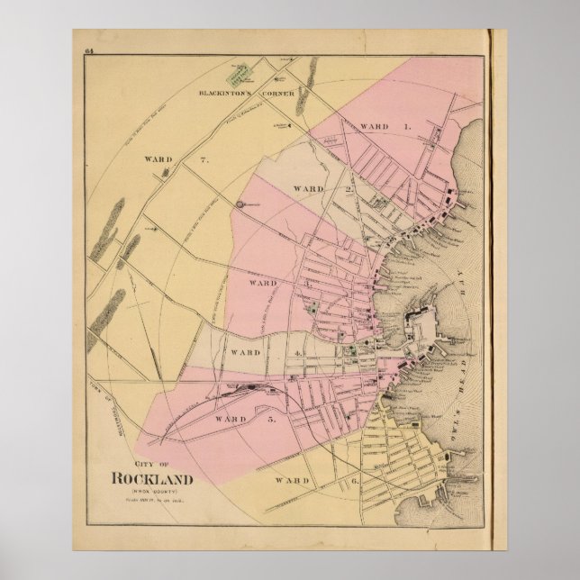 Affiche Rockland, Maine (Devant)