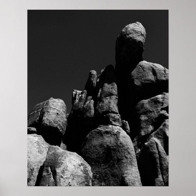 Affiche Rocks at Joshua Tree National Park (Devant)