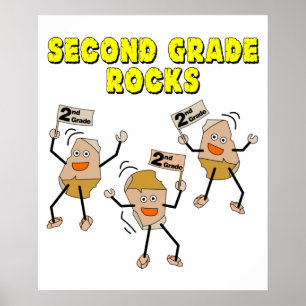 Affiche Rocks de deuxième année