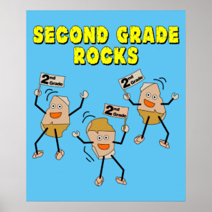 Affiche Rocks de deuxième année