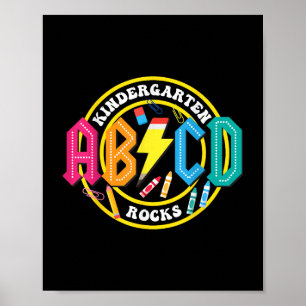 Affiche Rocks De La Maternelle - Abcd Retour À L'École Ens