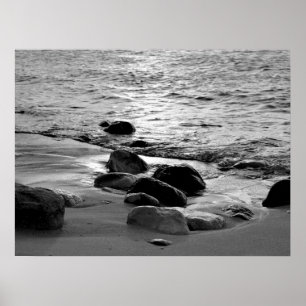 Affiche Rocks on Beach Photo 88
