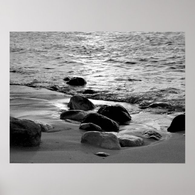 Affiche Rocks on Beach Photo 88 (Devant)