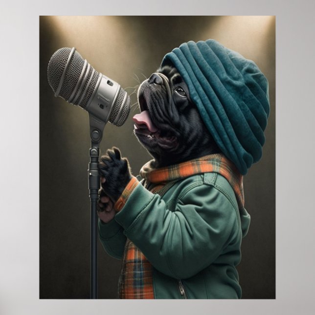 Affiche Rockstar Carlin Préparez-vous à être charmé (Devant)