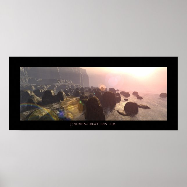 Affiche Rocky Coast (Devant)