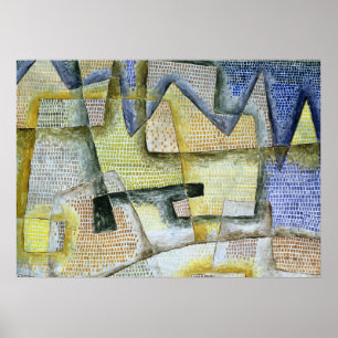 Affiche Rocky Coast, 1931 par Paul Klee