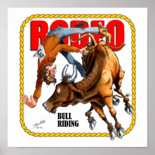 Affiche Rodeo Bull Rider