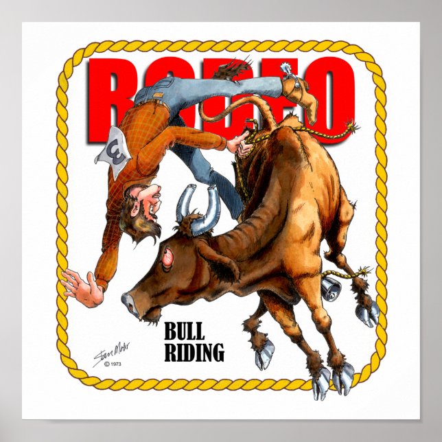 Affiche Rodeo Bull Rider (Devant)