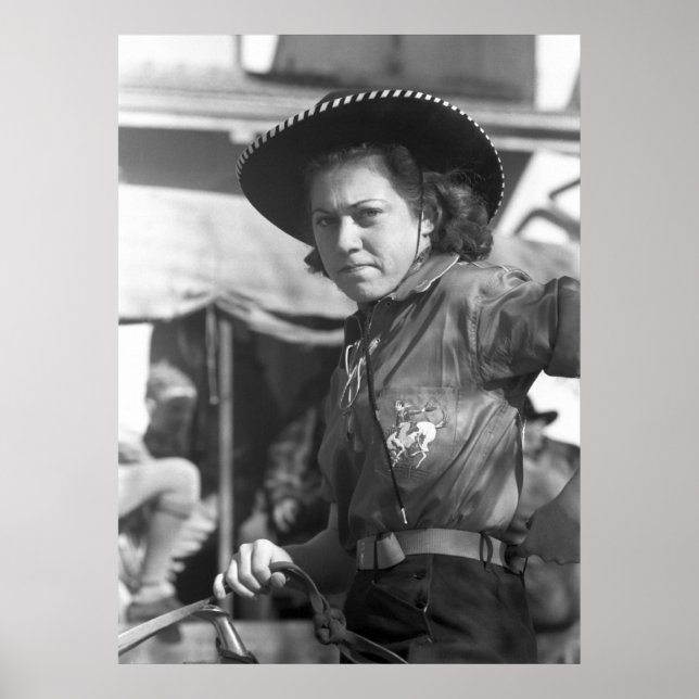 Affiche Rodeo Cowgirl : 1940 (Devant)