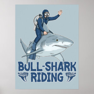 Affiche Rodéo de Requin Bull