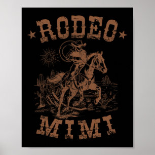 Affiche Rodeo Mimi Western Cowboy Famille qui correspond à