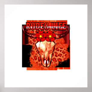 Affiche Rodéo vie T-shirt classique