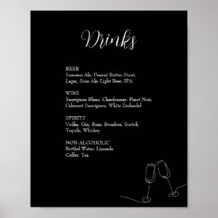 Affiche ROE Noir & Blanc Simple Weeding Dracks Signal