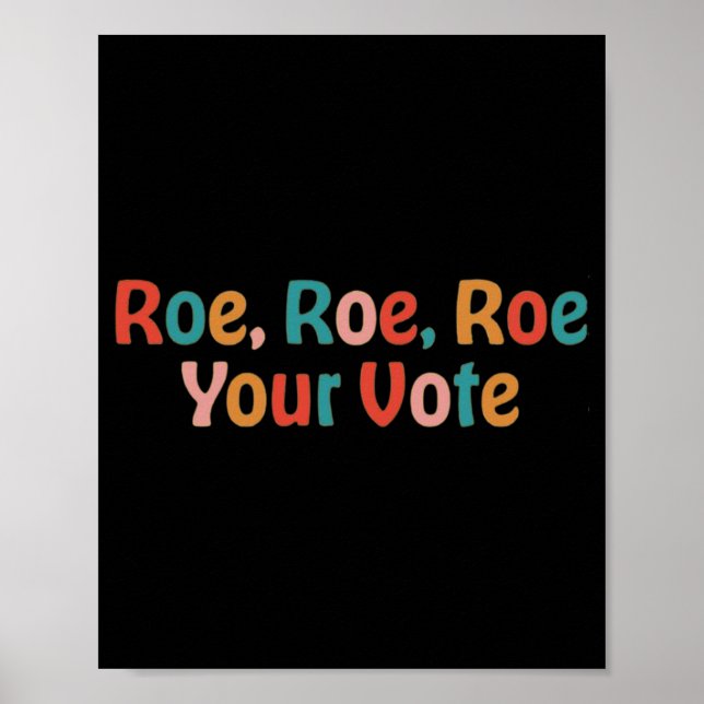 Affiche Roe Roe Roe Votre Vote 88 (Devant)