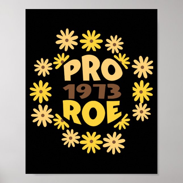 Affiche Roe v Wade Rights ProChoice Feminist Pro (Devant)