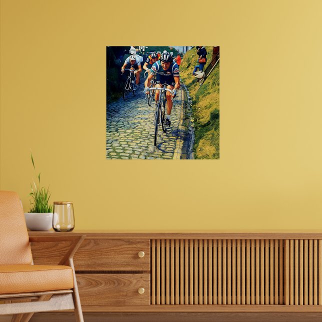 Affiche Roger de Vlaeminck Tour des Flandres 1978  (Salon 2)