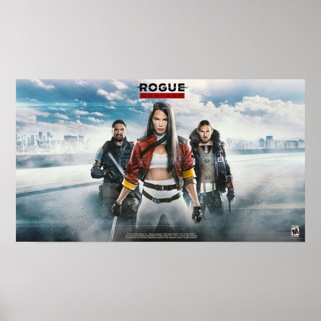 Affiche Rogue Company par HiRez Studios (Devant)