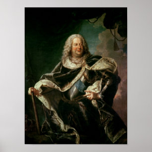 Affiche Roi de Stanislas Lesczinski de la Pologne