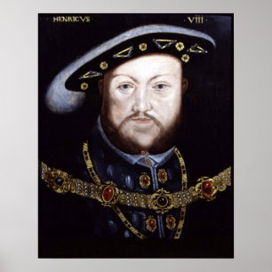 AFFICHE ROI HENRY VIII, ROI D'ANGLETERRE