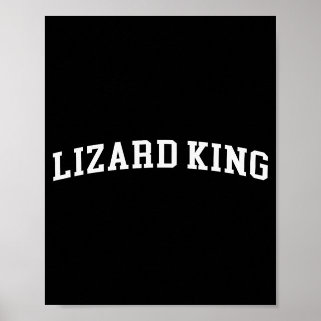 Affiche Roi Lézard  (Devant)