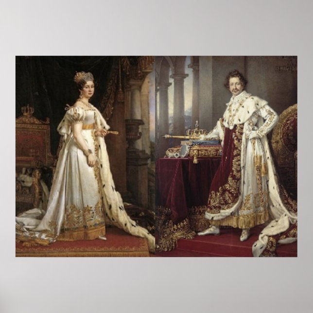 Affiche Roi Louis Ier de Bavière (Devant)