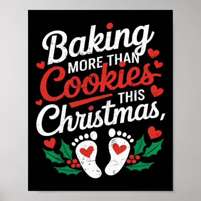 Affiche Roi plus que des cookies ce Noël (Devant)
