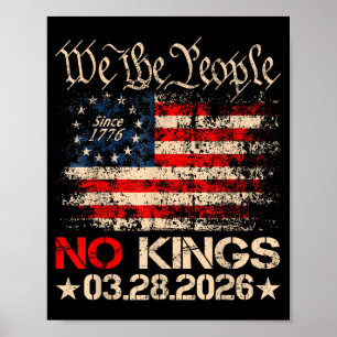 Affiche Rois 28 mars 2026 jour des rois vintage drôle homm