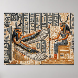 Affiche Rois de l'Egypte ancienne, Temple Hatshepsut