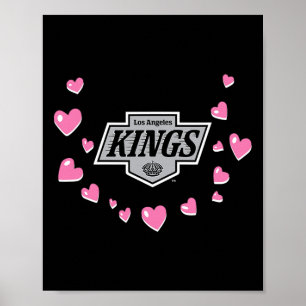 Affiche Rois de Los Angeles Saint-Valentin Amour Nhl Offic