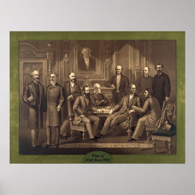Affiche Rois de Wall Street 1882 (Devant)