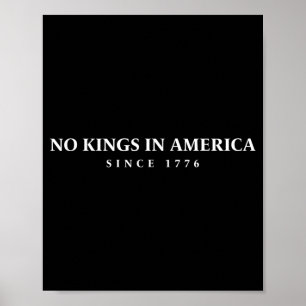 Affiche Rois du 4 juillet en Amérique depuis 1776
