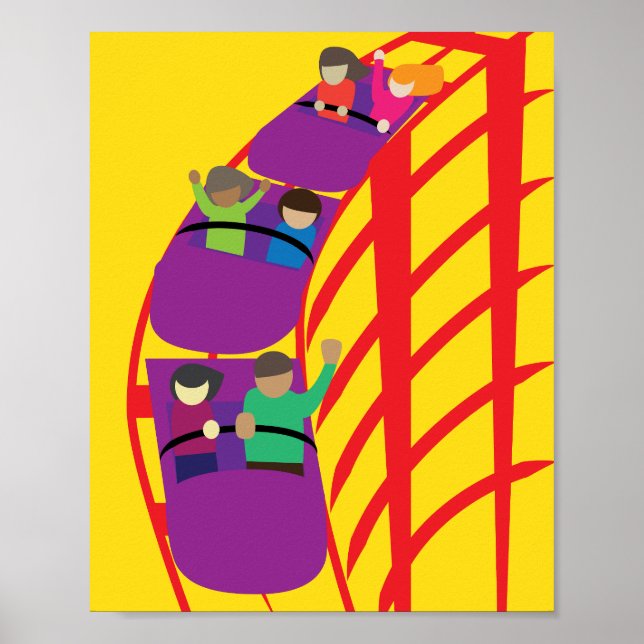 Affiche Roller Coaster Upclose (Devant)