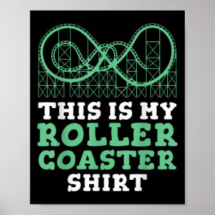 Affiche Roller Dessous de verre Crew Amusement Park Fans D