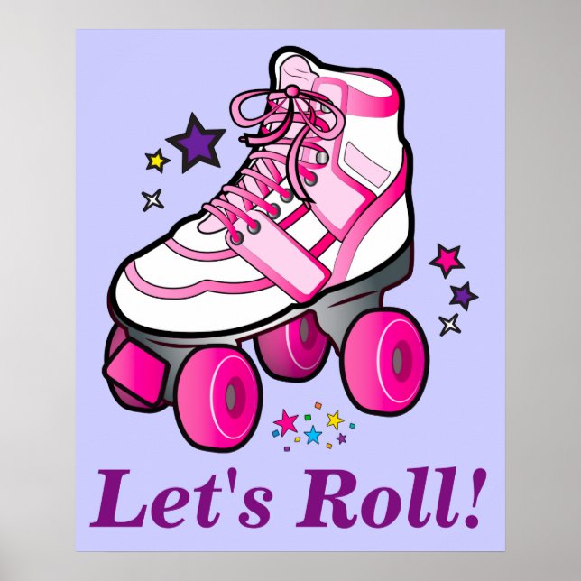 Affiche Roller Skates : Roulons ! (Devant)