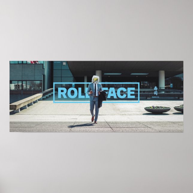 Affiche Rollface Sushi Co. v4 (Devant)