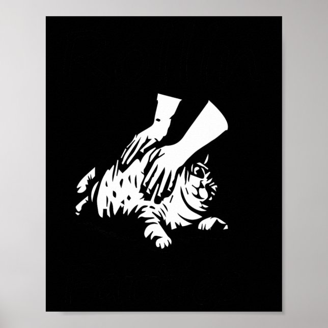 Affiche Rollin Fatties Funny Cat Meme (Devant)