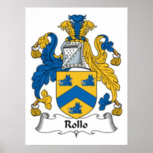 Affiche Rollo Family Crest