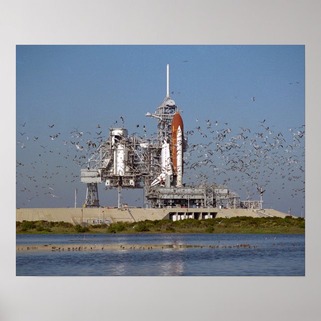 Affiche Rollout of Space Shuttle Atlantis (STS-27) (Devant)