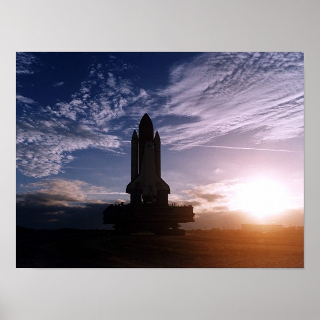 Affiche Rollout of Space Shuttle Discovery (STS-82) (Devant)