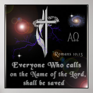 Affiche Romains 10:13 Tous ceux qui appellent au nom