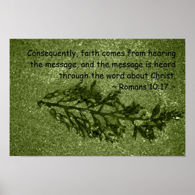 Affiche Romains 10:17 (Devant)